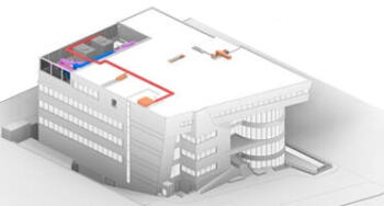 3D BIM Modeling for a Large Hospital Building, Egypt