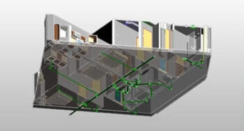 MEP BIM Modeling with LOD 400 for Residential Building, USA