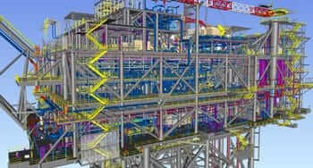 Structural Steel Detailing of Offshore Oil Platform, Texas, USA