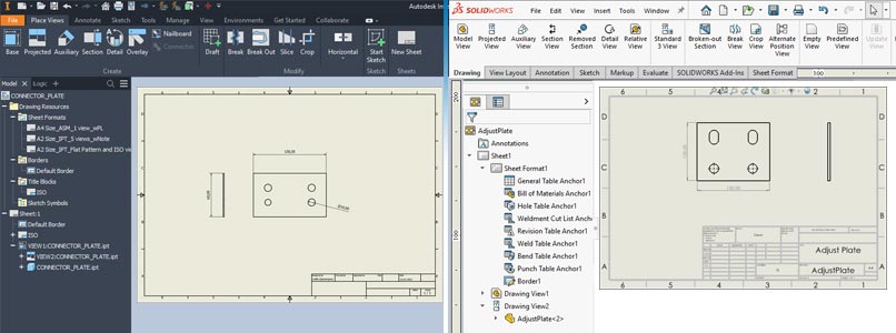 How to draw Bushings with AutoCAD Inventor, CAD Tutorial for beginners U...  | Autocad inventor, Autocad, Inventor