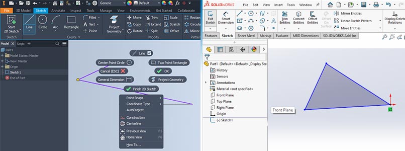 Inventor 2022 Help, Generate 2-D Drawing