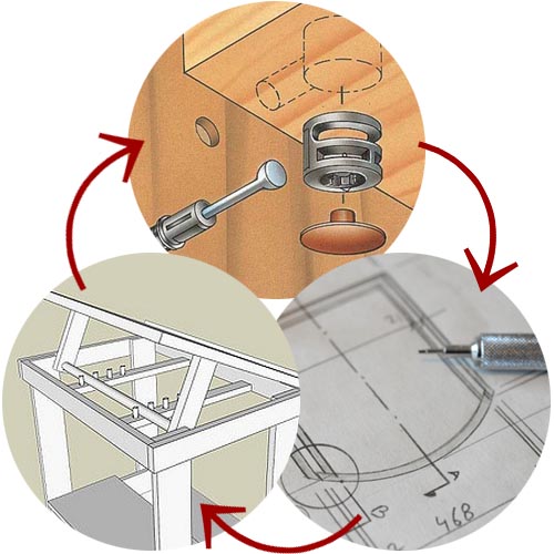 Woodworkers, CAD drafters, woodworking drafting