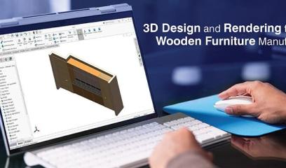 3D Design and Rendering for Wooden Furniture Manufacturers