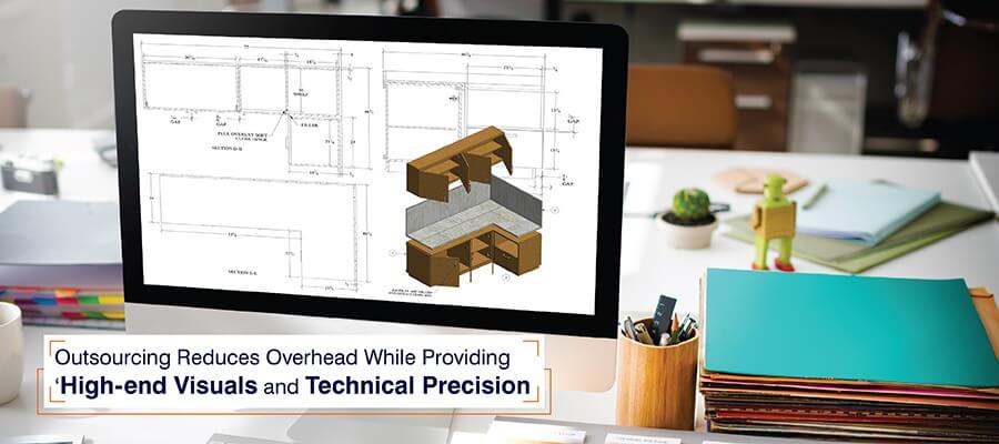 Outsourced 3D Furniture Rendering 