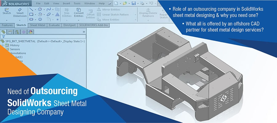 SolidWorks Sheet Metal Designing