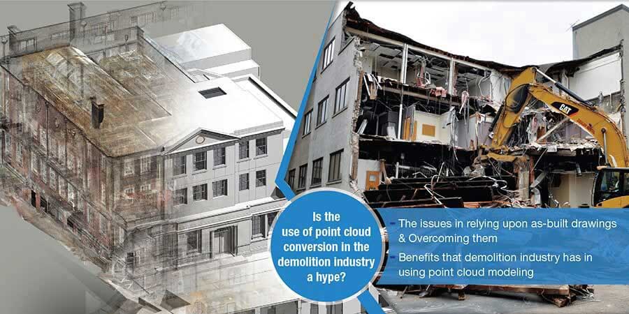 point cloud modeling for demolition industry