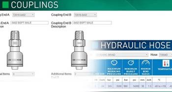 Generated Hydraulic Hose Configurator with DriveWorks, Australia