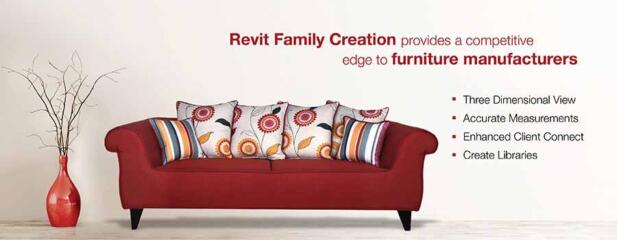 Benefits of Revit Family Creation in 3D BIM for Furniture Manufacturers