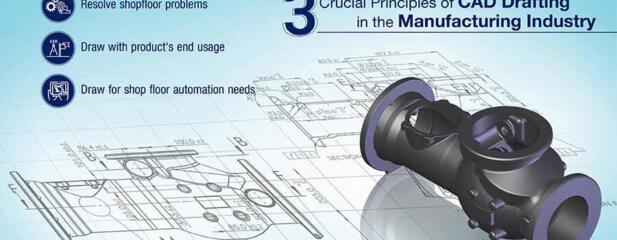 3 Crucial Principles of CAD Drafting in the Manufacturing Industry
