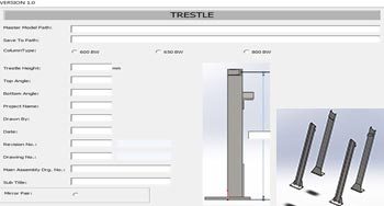 SolidWorks macros reduced beam arrangement drawing time from 7 days to 15 minutes