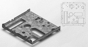 Developed SolidWorks Macro for Automatic DXF File Creation from CAD Models