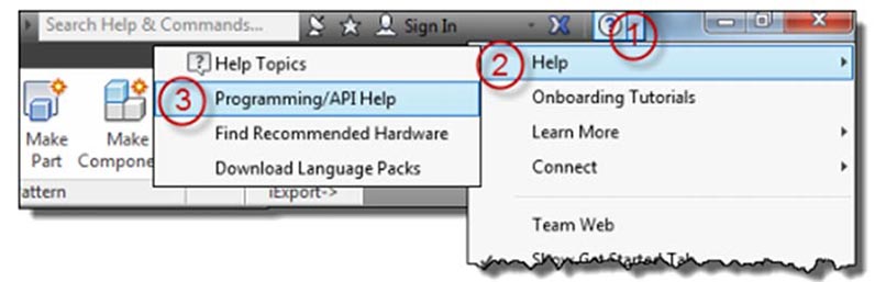 pop out programming api help