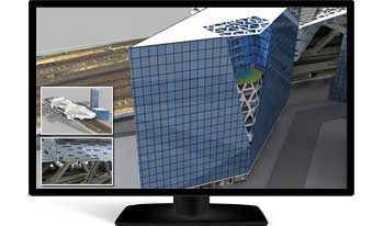 3D visualization models with coordinated design