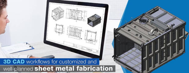 Why choose 3D CAD modeling for sheet metal product fabrication
