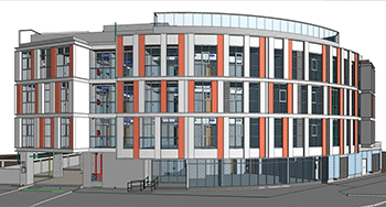 GA drawings from a coordinated and clash-free 3D model saves time, cost, and materials for a residential project.