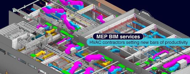 4 ways MEP BIM services can boost productivity of HVAC contractors