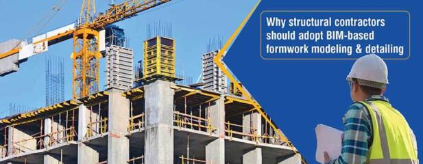 How BIM modeling helps structural contractors improve formwork detailing