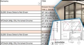 Accurate material estimates increased bid-win ratio for a bathroom product manufacturer