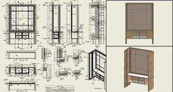 Offshoring of cabinet CAD drafting reduced TAT to 10 days from 20 days