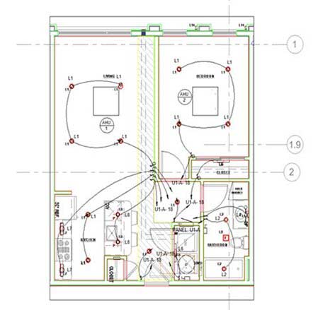 Electric Lighting plan