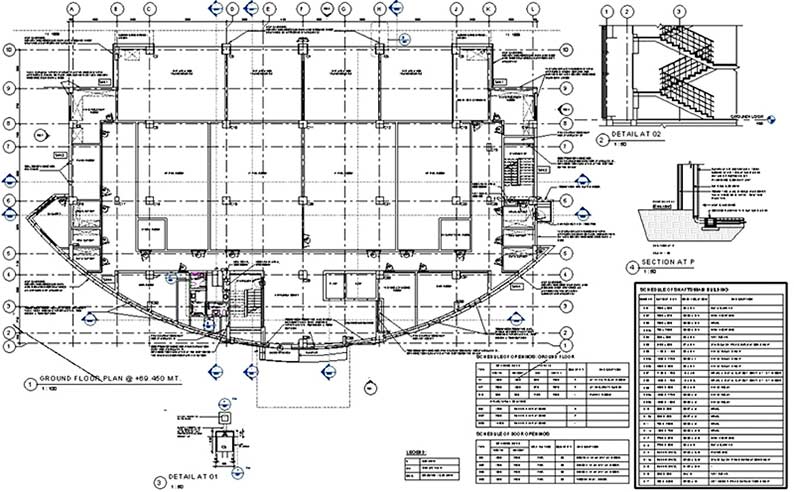 Sectional view/drawing