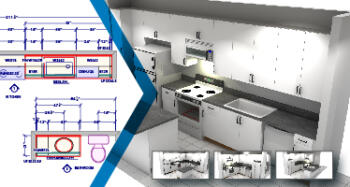 Accelerated cabinet shop drawings development by 20-30% using 2020 Design
