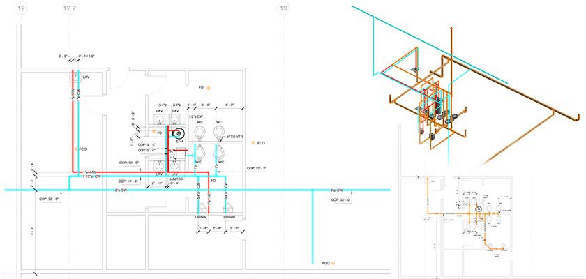 Plumbing Shop Drawings