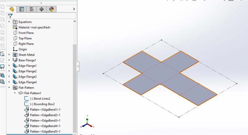 SolidWorks macro to create and suppress feature
