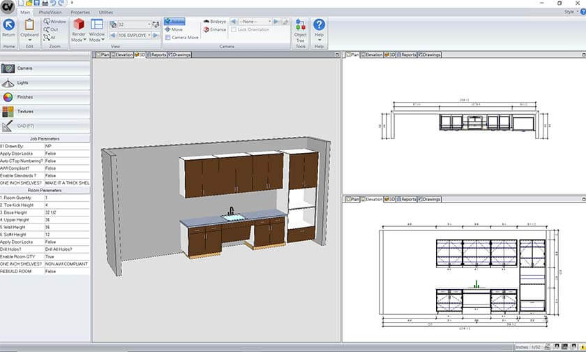 CabinetVision for drafting modeling